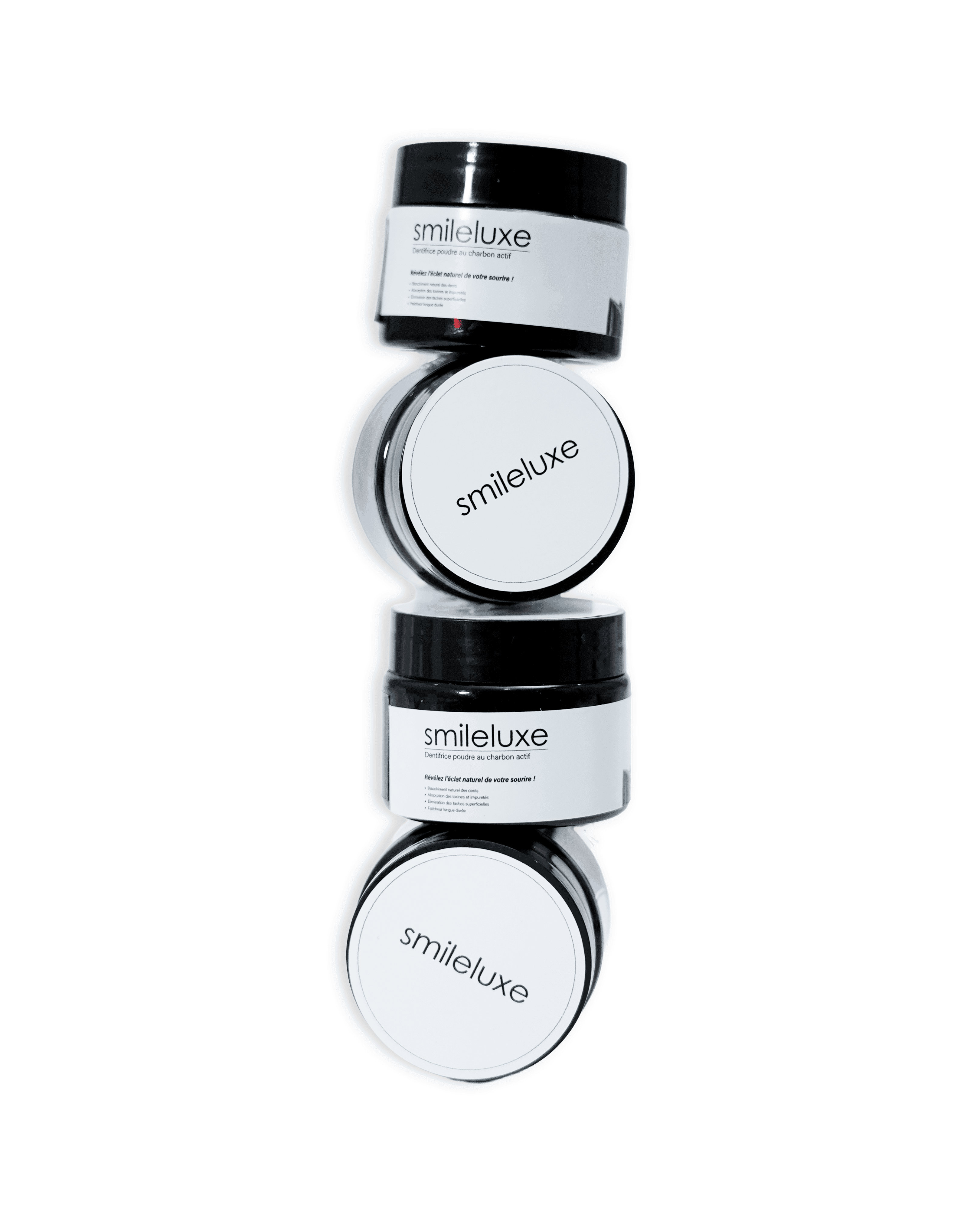 x2 Dentifrice Poudre au Charbon Actif